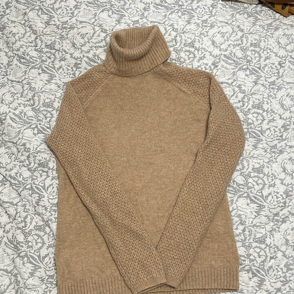 GAP Camel Cowl Neck Sweater